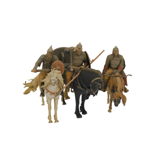 Three Bogatyrs 3D Model