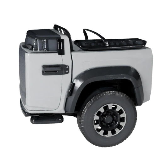 Modelo 3D de Camioneta de Alto Poligonaje para Renderizados de Estudio