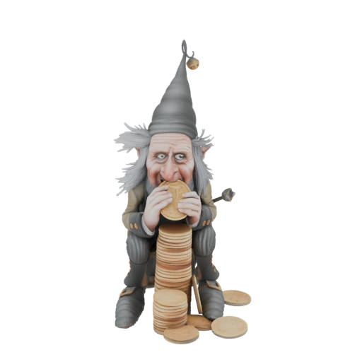 Greedy Gnome with Coins