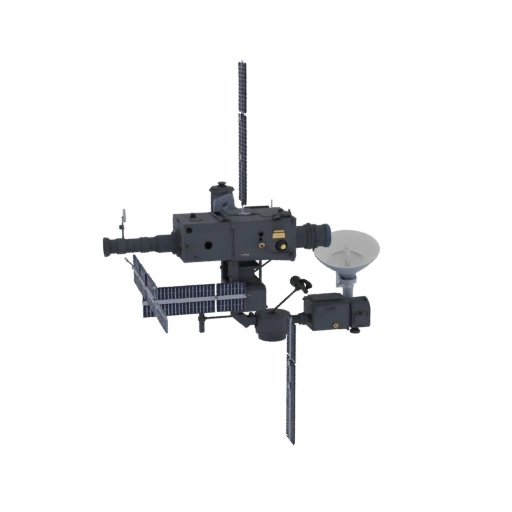 Research Relay Station 3D Asset for Resin Printers