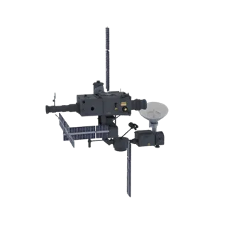 Research Relay Station 3D Asset for Resin Printers