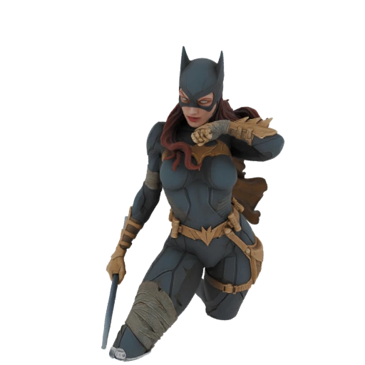 Batgirl Action Figure 3D Model