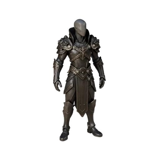 Sci-Fi Druid Character Model - Rigged