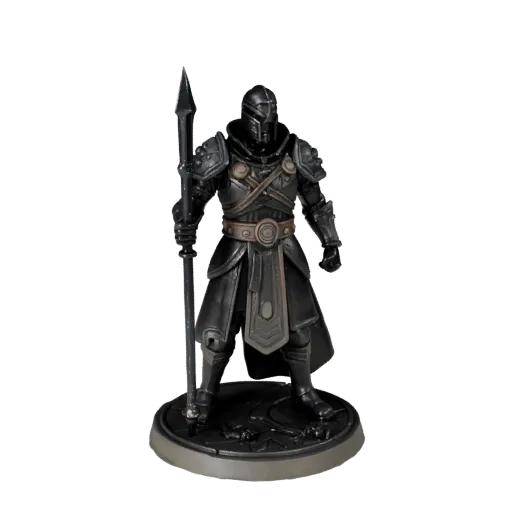 Dungeon Resource Token high poly 3D model preview showing scale, studio close-up view, icon shape and table readability