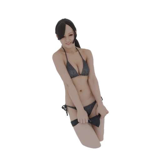Bikini Girl Kneeling