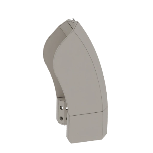Curved Pipe Connector