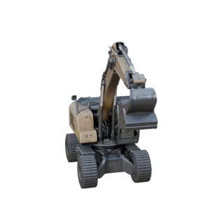 Telehandler 3D Model - Game Ready PBR Transport Asset