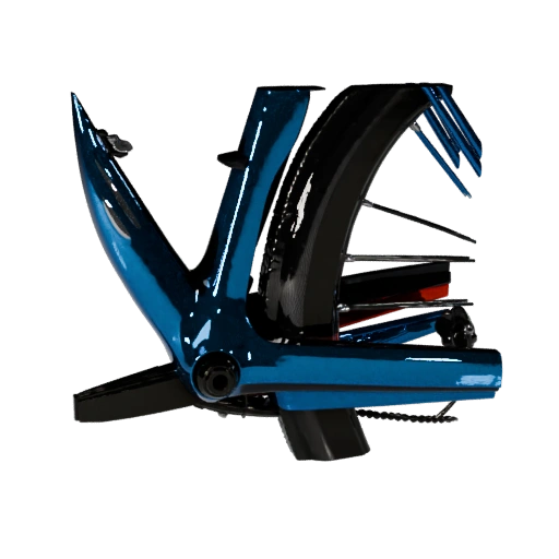 Modelo 3D de Bicicleta Deportiva de Alto Poligonaje para Renders de Estudio