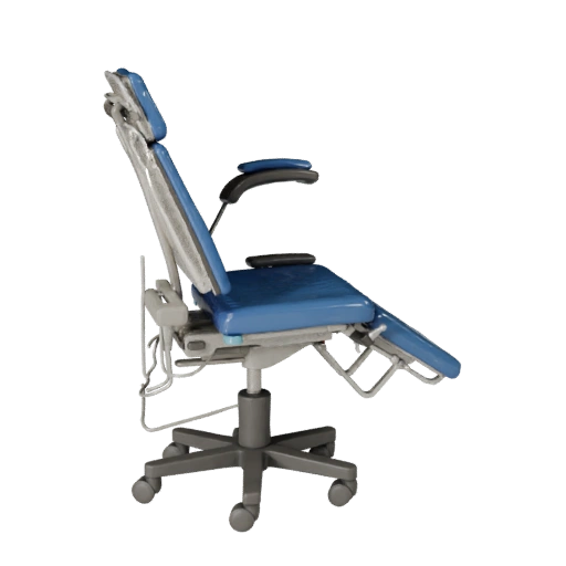 Clinic Exam Chair 3D Asset for Casual Game Engines