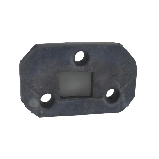 Rubber Mount with Bolt Holes