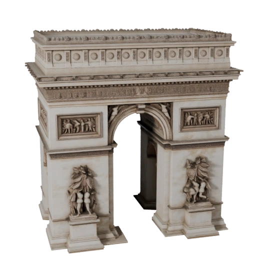 Arco del Triunfo Modelo 3D para Blender - Activo de Render