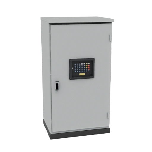 Tall Electrical Cabinet with Control Panel