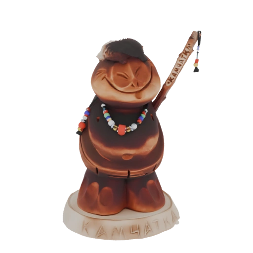 Kamchatka Brown Bear Figurine