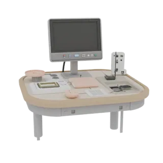 First Aid Training Monitor 3D Asset for Classrooms