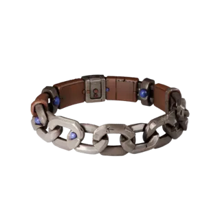 Stylized Chain Charm Bracelet 3D Casual Game Asset