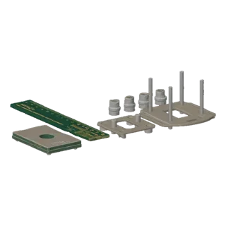 3D Printed Modular Fixture Components with Ruler