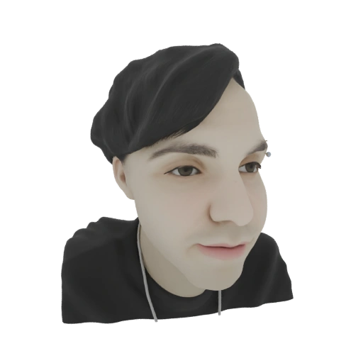 Anime-Style Character with Beret