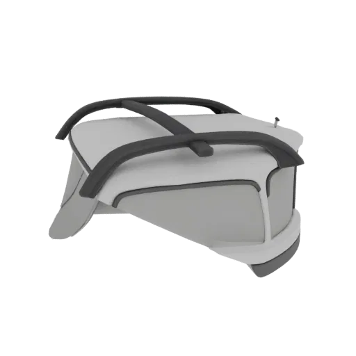3D model railing plug for Daihatsu Terios 2007, side view