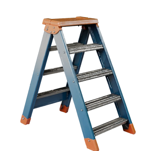Product Construction Ladder 3D Studio Render Asset
