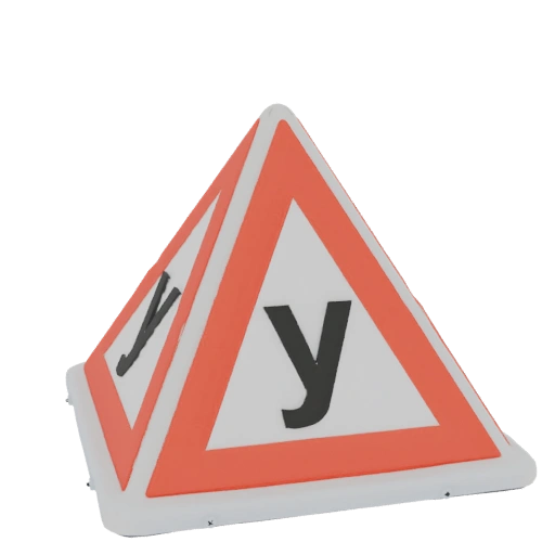 Triangular Warning Sign