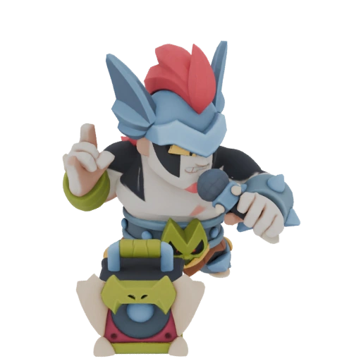 Rockstar Brawler 3D Model