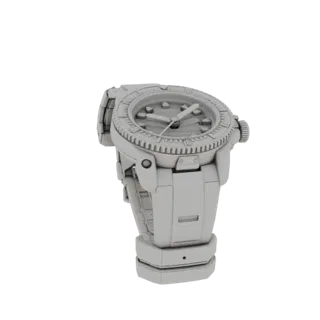 Diver Pocket Watch STL 3D Asset for Resin Printers