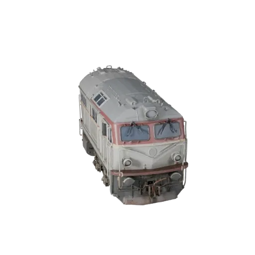 Diesel Locomotive 3D Model for Blender - Realistic PBR