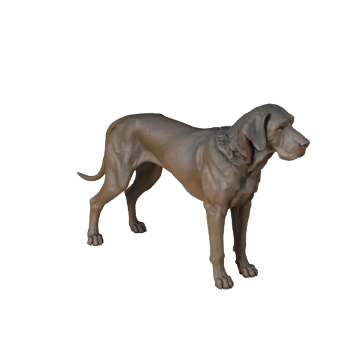 Modèle 3D réaliste de chien Dogue Allemand - Asset PBR Riggué pour Jeux