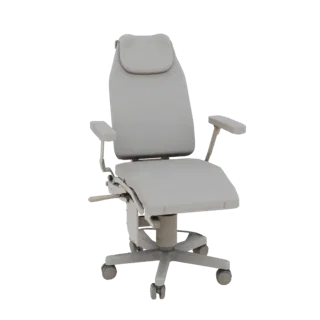 Clinic Exam Chair 3D Model for Anatomy Course Labs