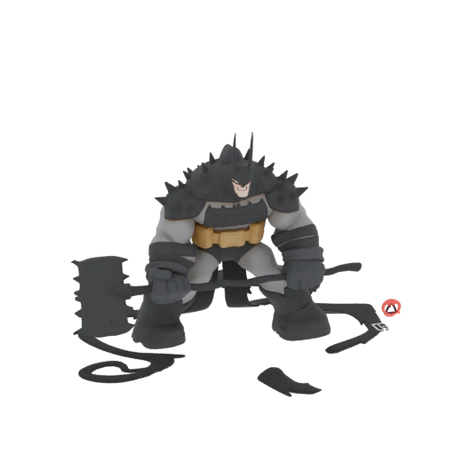 Armored Batman 3D Model