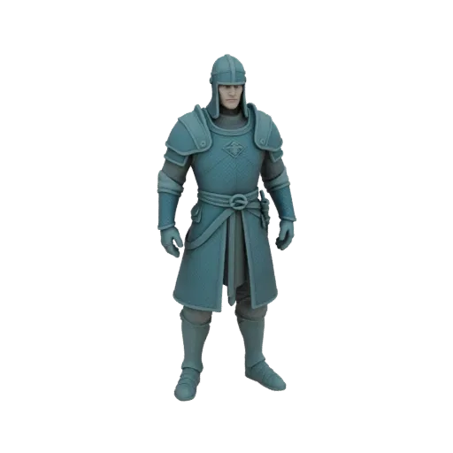 Medieval Archer Miniature STL