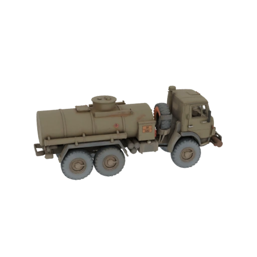Military Fuel Tanker Truck