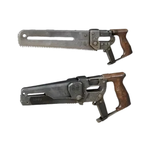 Unreal Ready Vintage Saw 3D Asset for Game Engines