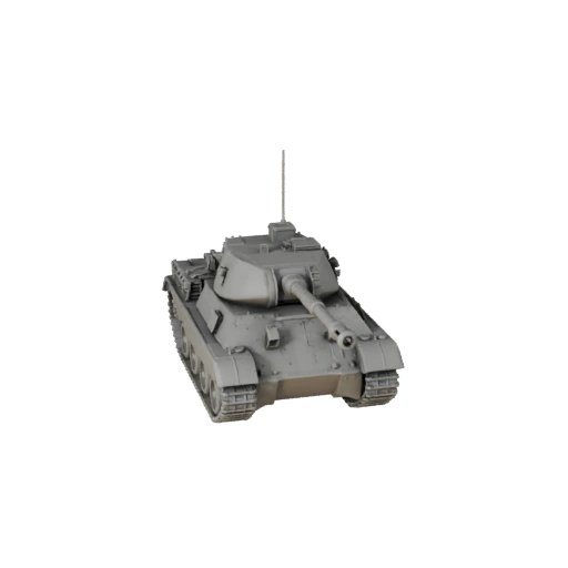 Modèle 3D STL de char de combat imprimable pour objets de collection &