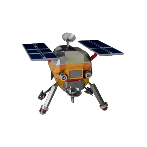 Navigation Space Probe 3D Asset for Realtime Levels