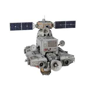 Navigation Relay Station 3D Asset for Hero Renders