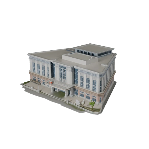 Modèle 3D de Centre Commercial pour Blender - Atout de Rendu Archviz