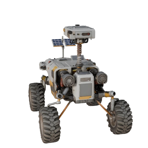 Prospector Planetary Rover 3D Asset for Realtime Use