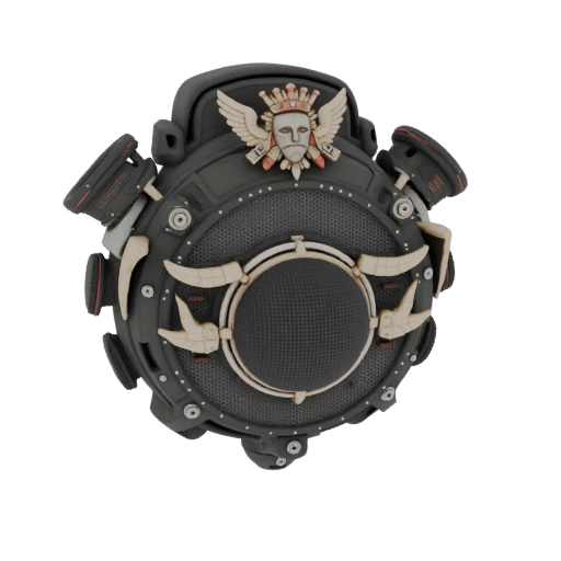 Grill coat of arms for subwoofer