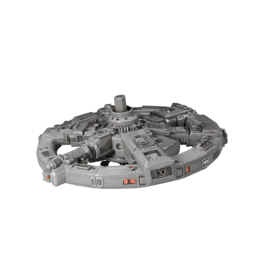 Modular Docking Hub 3D Game Asset for Realtime Use