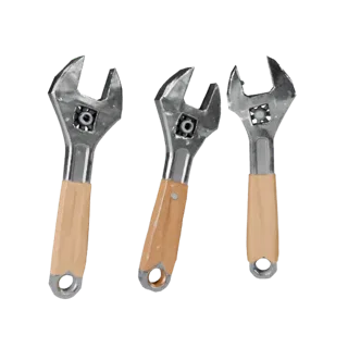 Heavy Duty Wrench 3D Game Asset for Realtime Engines
