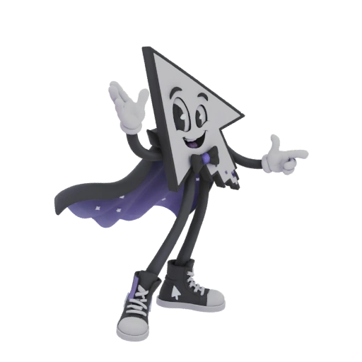 Magician Cursor 3D Model
