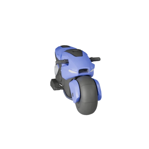 Modelo 3D STL Imprimível de Moto Speeder para Colecionáveis &