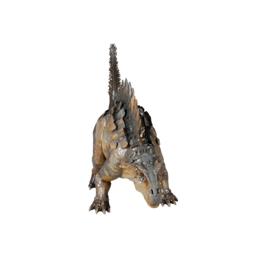 Modello 3D Pachycephalosaurus Low Poly - Asset di Gioco Unity con FBX