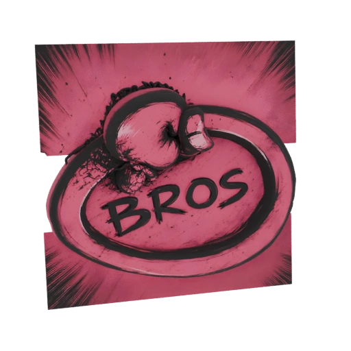 Crimson Bros Fist Bump 3D Model