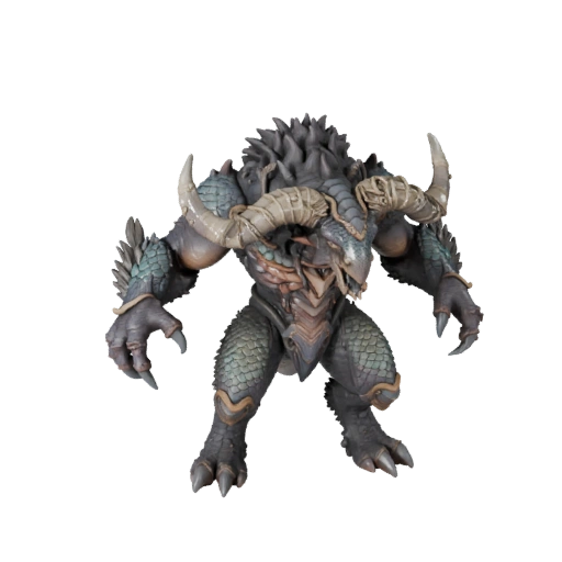 Modello 3D Minotauro High Poly - Asset STL Dettagliato per la Stampa