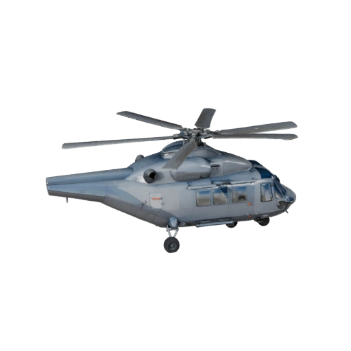 طائرة هليكوبتر شحن ثلاثية الأبعاد لـ Blender - PBR واقعي