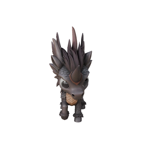 Modelo 3D de Pegaso de Caricatura - Activo Estilizado para Animación | PBR
