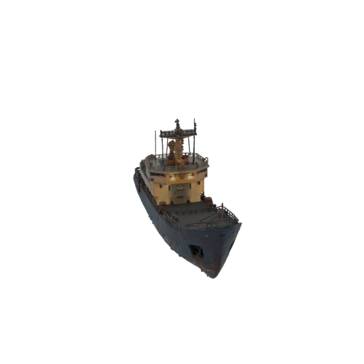 Container Ship 3D Model