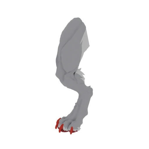 Werewolf Leg with Claws